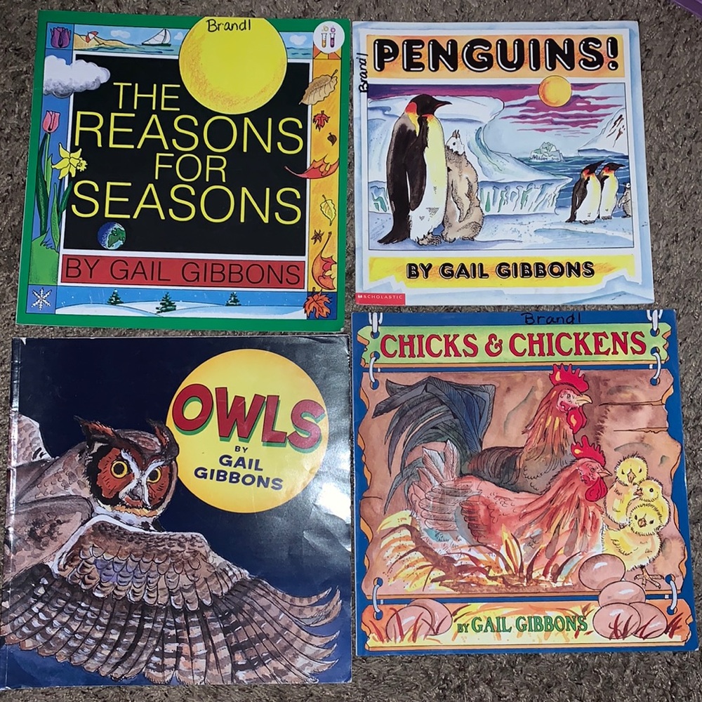GAIL GIBBONS Penguins, Owls, Chicks &Chickens, +1